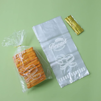 Bread Loaf Packing Bags - Printed Bread Bags for Homemade Bread or Bakery - Reus