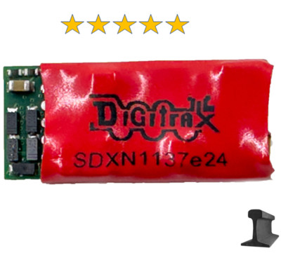 Digitrax SDXN1137E24 ~ New 2026 ~ E24 Plug Socket ~ DCC Micro Sound Decoder