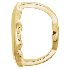 2 pcs 0.041" 18K Yellow Gold Screw On Earring Back For Threaded Earring Post