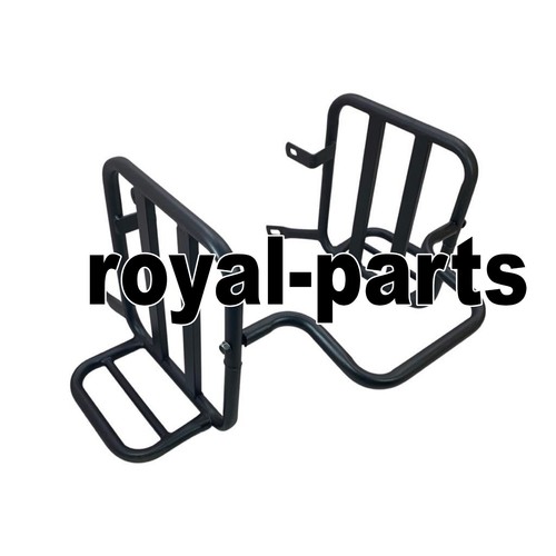 "PANNIER PAIR Black & MOUNTING RAIL" Fit For Royal Enfield Hunter 350 - Picture 4 of 18