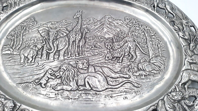 ARTHUR COURT アルミニウムプレイト　Rainforest Unique Wildlife-Inspired Pitcher for Easy Entertaining | Tabletop