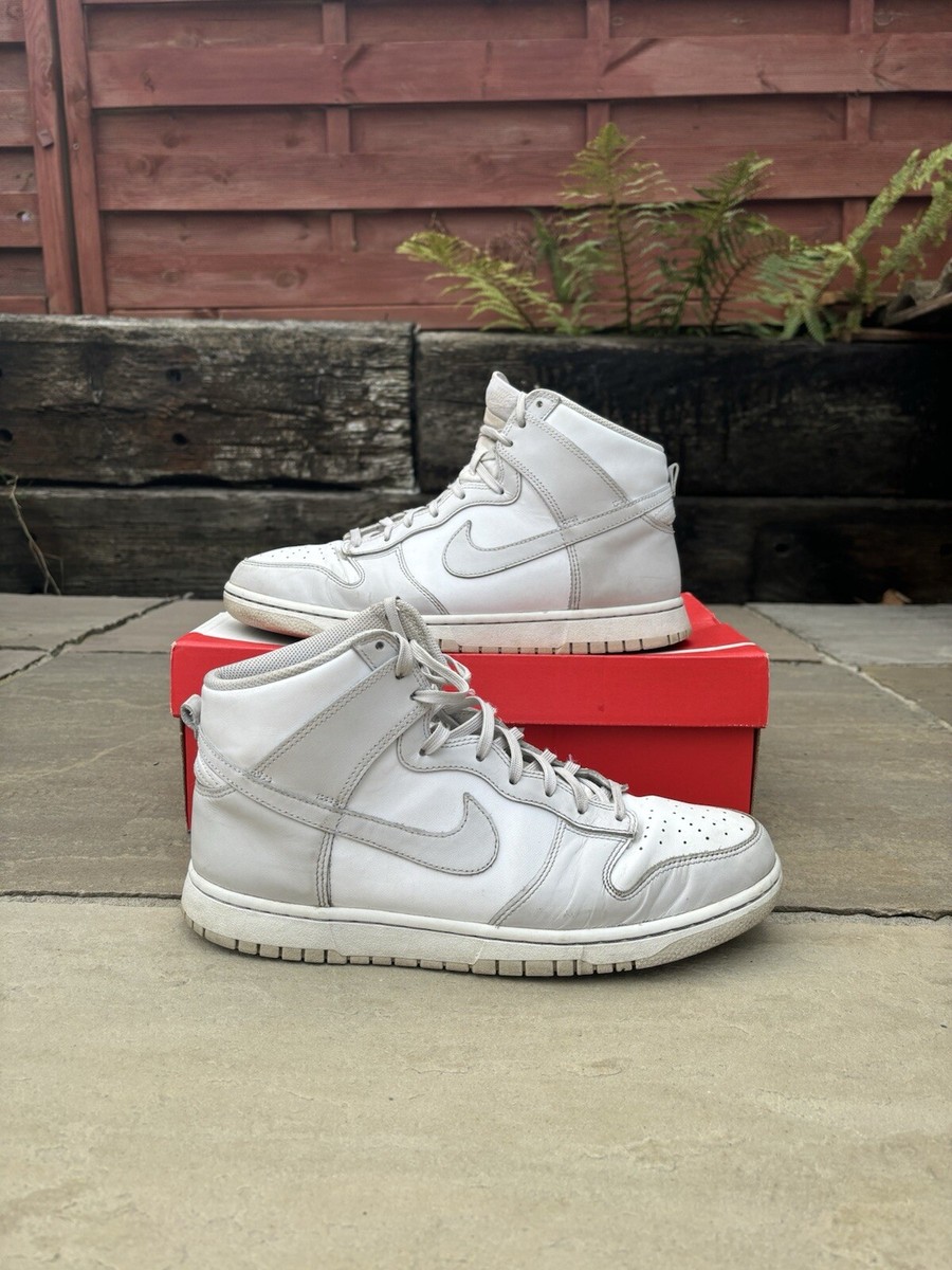 dunk high vast grey on feet