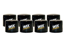 Wix Set of 8 Engine Motor Oil Filters For Chevrolet GMC Pontiac StdAsp GAS