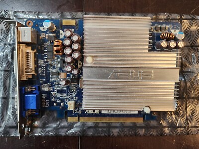 ASUS EN7300GT/SILENT/HTD/256M/A NVidia 7300GT 256MB VGA/DVI Video Graphics Card