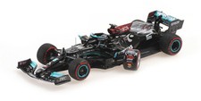 1:43 MERCEDES W12 HAMILTON 100TH POLE BARCELONA 2021 MINICHAMPS 410210444