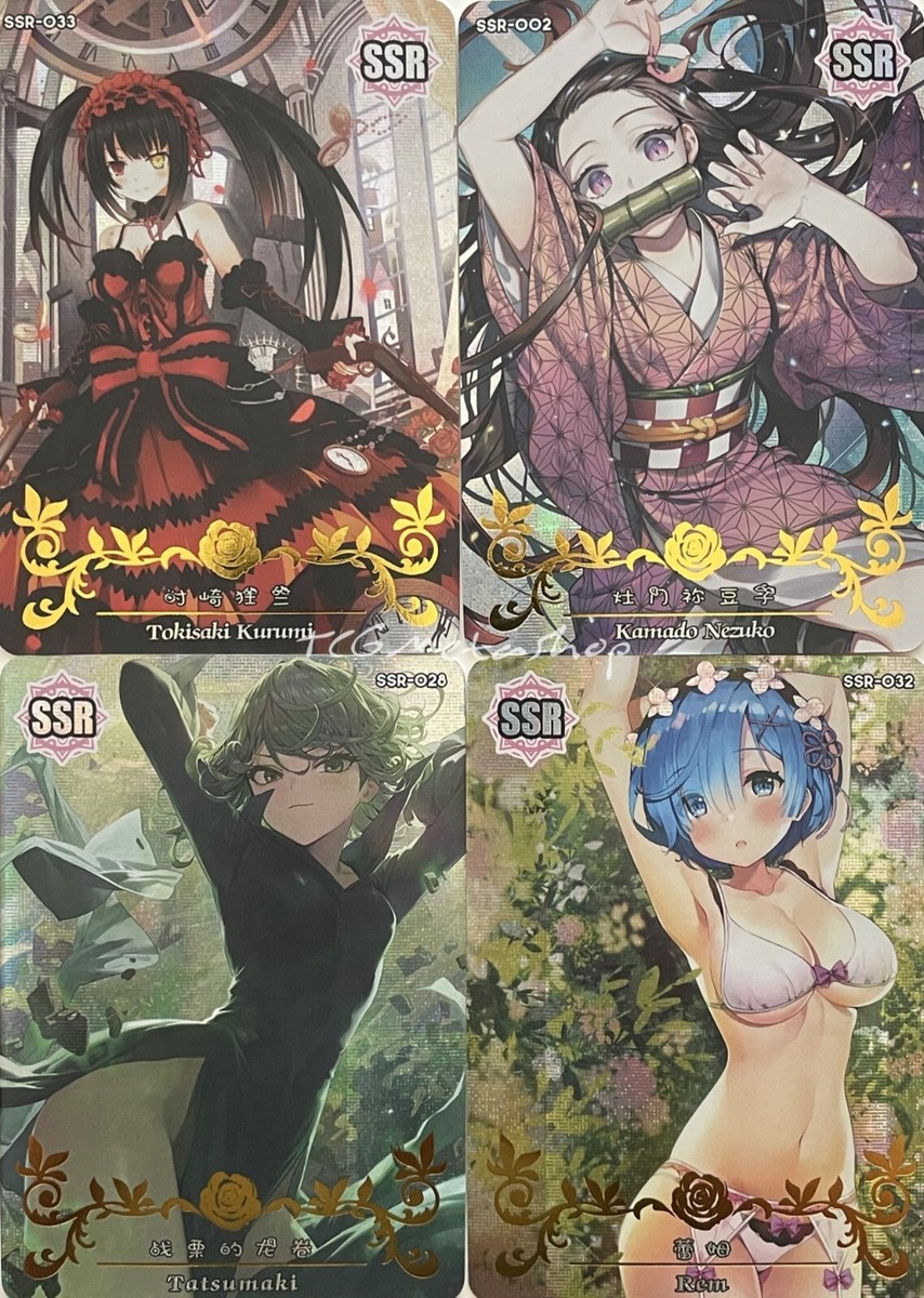 🔥 ACG [Pick your Custom SSR card] Goddess Story Anime Waifu
