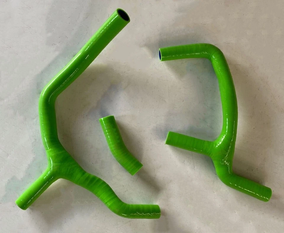 Green Silicone Radiator Hose For 2009-2012 Honda CRF450R CRF 450 R 2010 2011 - Image 3 of 4