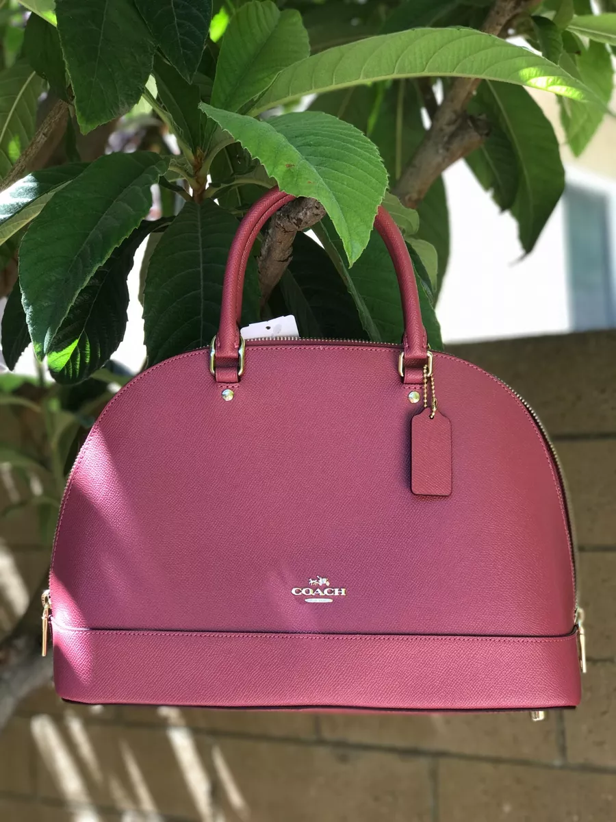 Coach Mini Sierra Satchel in Crossgrain Leather