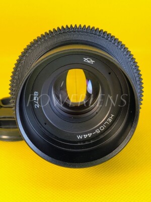 Helios 44M 2/58 Soviet Anamorphic lens KMZ Cine mod M42 mount