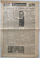 Liberation 13 Mars 1945 Der Festung Von Kustrin Osten Dunkel