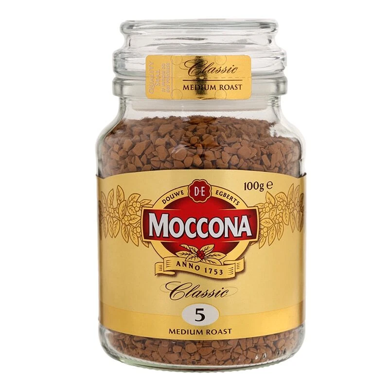 Moccona Classic Medium Roast No.5 Premium Instant Coffee Jar