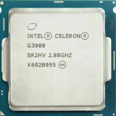 CPU2 × Intel(R) Celeron(R) CPU G3900 @ 2.80GHz AES
