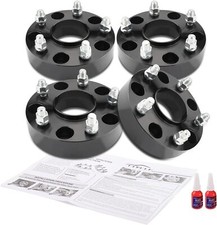 4x 1.5 5x5.5 Hubcentric Wheel Spacers M14x1.5 For 2012-2023 Ram 1500 5 Lug 2016