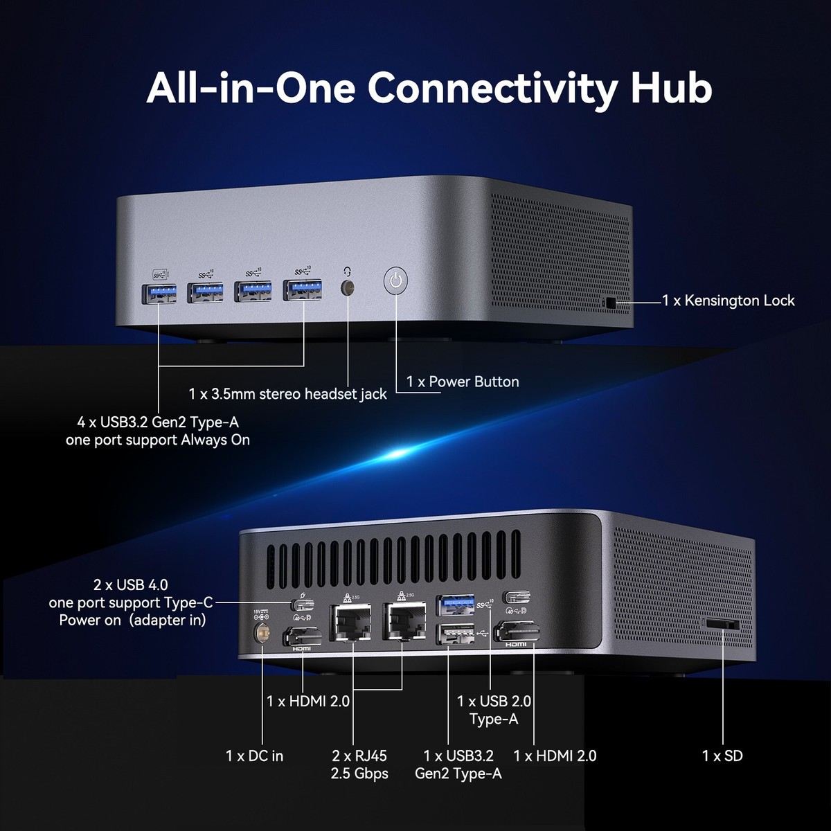 GEEKOM GT1 Mega ミニPC Ultra9-185H Amazon.com: GEEKOM GT1 Mega AI Mini PC, with Intel 14th Gen
