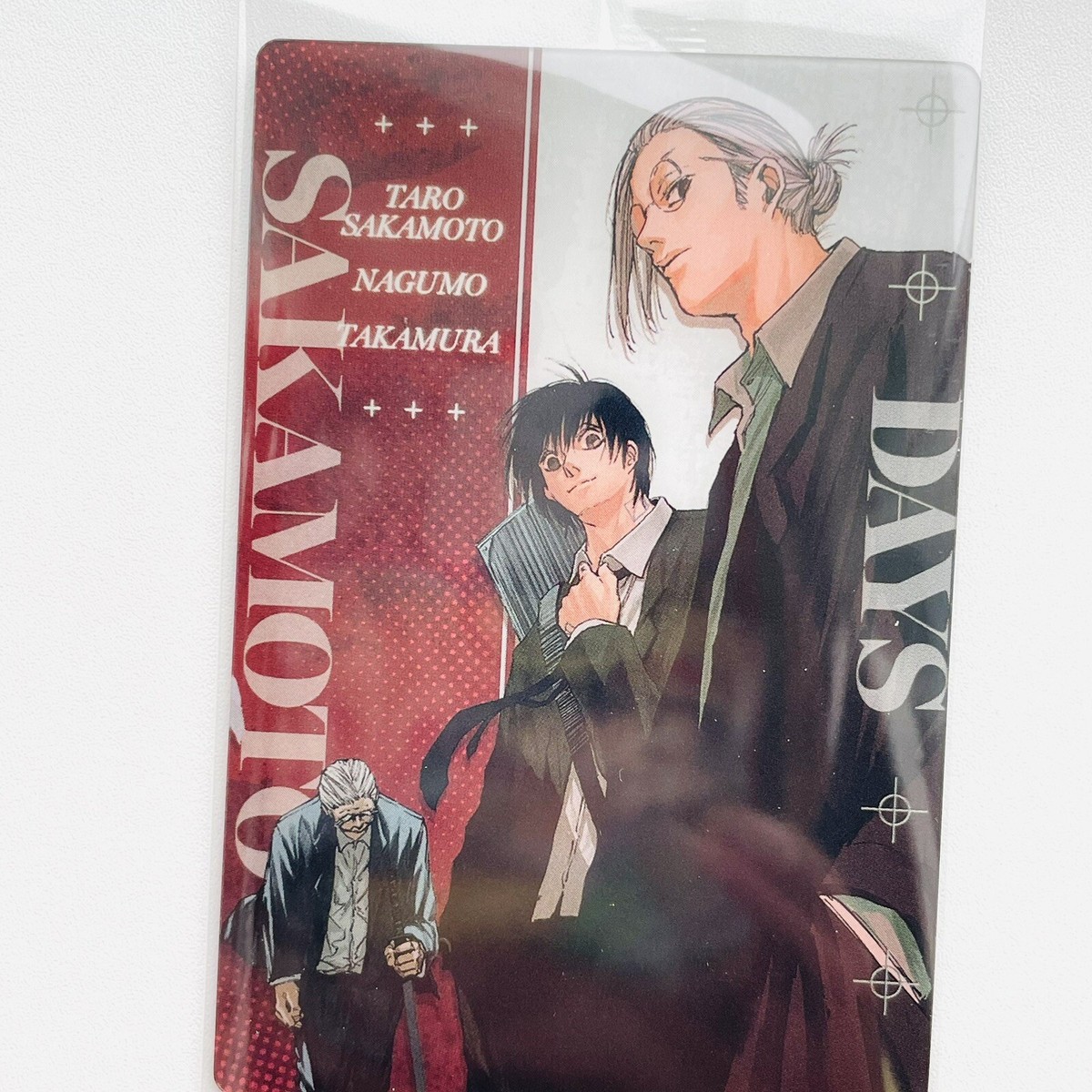 SAKAMOTO DAYS Wafer Card Vol.1 V-22 V Taro Nagumo Takamura SAKAMOTO DAYS Wafer Card Vol.1 V-22 V Taro Nagumo Takamura
