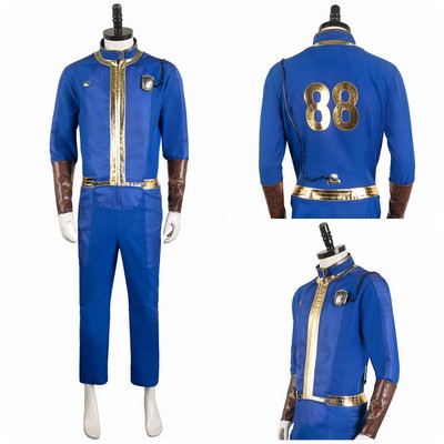 Fallout 4 Shelter Vault 88 Lucy Hank Cosplay Jumpsuit Bodysuit Costume Halloween