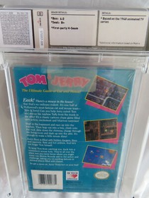 NES Tom & Jerry WATA 6.0 B+ sealed hi tech nintendo 1991