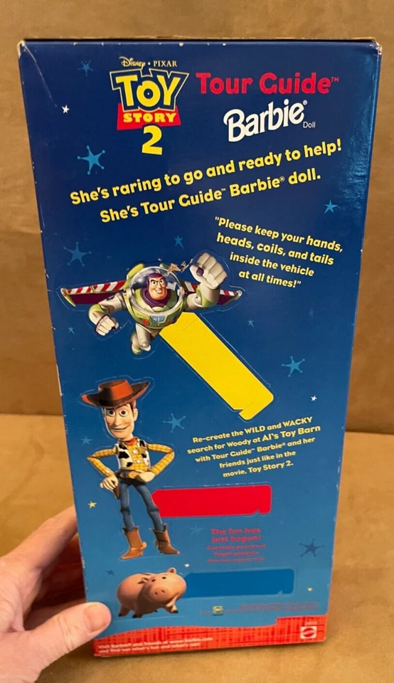 Muñeca Barbie Toy Story 2 Tour Guide 1999 Edición Especial Disney Pixar 24015 Nueva en Caja Foto 3 de 4