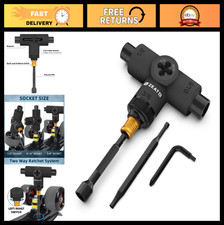 Multi-Function Skate Tool - Portable All-in-One T-Type Allen  L-Type Phillips W