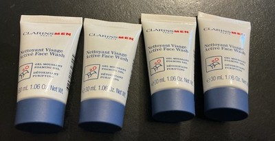 Clarins Men Active Face Wash 4 x 30 ml versiegelt