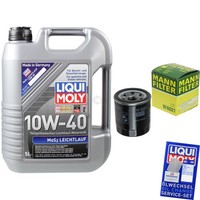 Mann Inspektionspaket Liqui Moly 10W-40 FüR Chevrolet Spark 1.0 1.2 Aveo