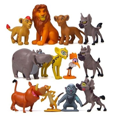 12 Teile Der König der Löwen Garde der Löwen Actionfigur Spielset Simba Kion Timon Pumbaa Neu