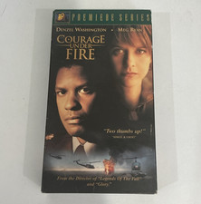 20th Century Fox Courage Under Fire VHS NTSC Full Screen R 1996 Drama Premiere