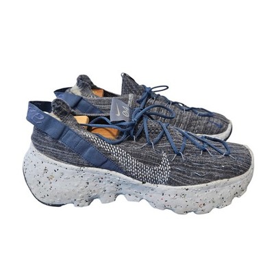 Nike Space Hippie 04 Shoes Men's 11 Mystic Navy Road Running Athletic Sneakers