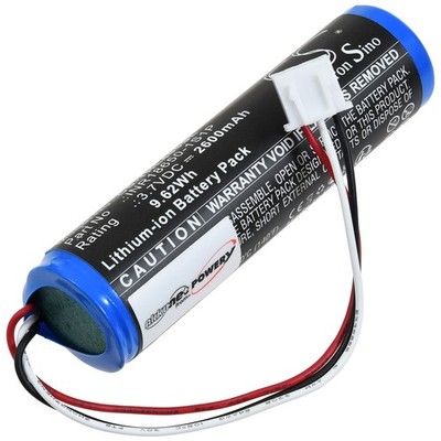 Akku kompatibel mit Theradome Typ INR18650-1S1P 3,7V 2600mAh/9,6Wh Li-Polymer Bl