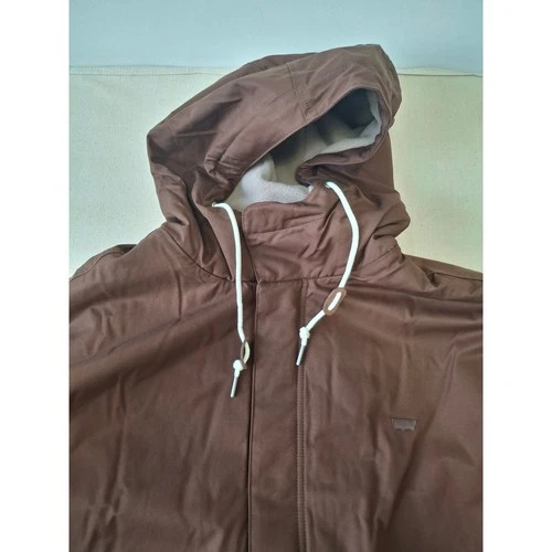 NEW Levis Strauss Harrison Parka Jacket (Wild Road Brown) XXL image 8