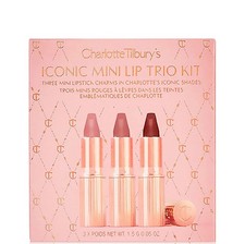 Image of Charlotte Tilbury's ICONIC MINI LIP TRIO KIT