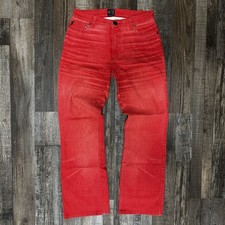 Vintage Y2K Roberto Cavalli Millennium Jeans Size 27 Coral Denim