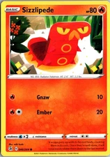 Sizzlipede (46) Common SWSH08: Fusion Strike 046/264 NM