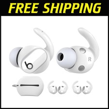 White Silicone Ear Accessories for Beats Studio Buds
