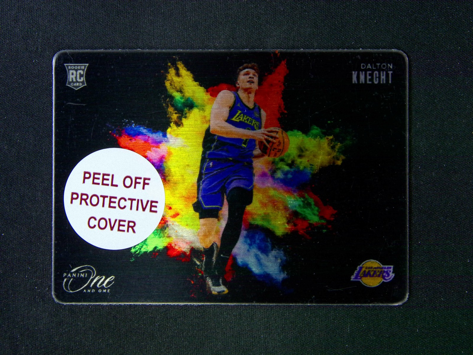 2024-25 Panini One And One Dalton Knecht #6 RC Black Color Blast Case Hit SSP