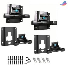 4x Truck Bed Tie Down Anchors Brackets Box Link Cleats For Ford F150 F250 F350