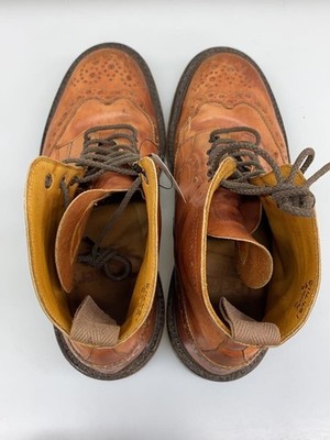 Tricker's Chukka Boots Uk8.5 Brw Leather M2508 Fqv50 | eBay