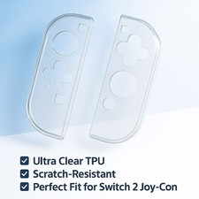 Soft Silicone Protective Case for Nintendo Switch 2 Joy-Con Controller Grip Cove