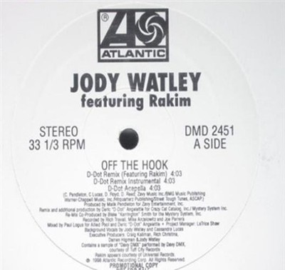 Jody Watley - Off The Hook (12'', Single, Promo) (Near Mint (NM or M-)) - 3525794