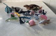 Lot of 20 Small Toy Sea Creatures/ Fish