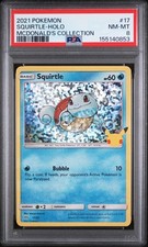 Pokemon TCG McDonald's Collection 2021 Squirtle Holo #17 PSA 8 NM-MT on eBay