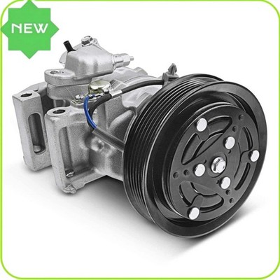 New For Honda HR-V 2016-2022 L4 1.8L A/C Compressor w/ 6-Groove Compressor 