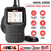 ANCEL AD530 OBD2 Scanner Code Reader Car Engine Battery Check Diagnostic Tool