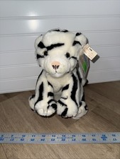 Vintage Animal Alley Toys R Us White Siberian Tiger Stuffed Animal NWT
