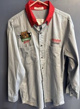 1994 Ken Schrader Kodiak Shop Crew Shirt NASCAR Winston Cup Series Race Used