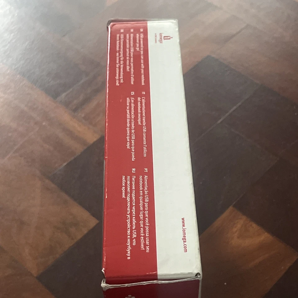 NIB Iomega Super Slim DVD - Portable/External Writer - DVD RW / CD RW - USB 2.0 - Image 4 of 4