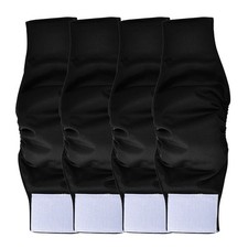 4 Pack Reusable Male Dog Diapers Washable Puppy Belly Band Wrap Small Dogs