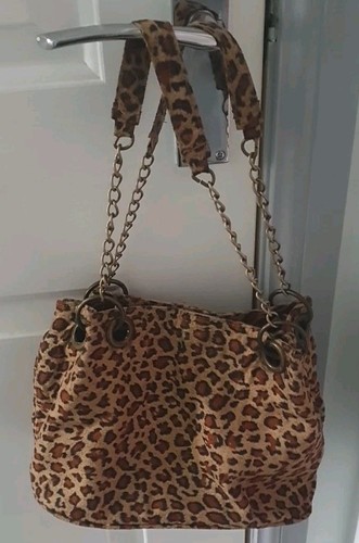 Damenhandtasche Dolcis Leopardenmuster Stoff Baumwolle - Bild 8 von 9