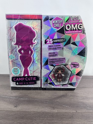 #ad LOL Surprise OMG Winter Chill Camp Cutie Doll amp; Babe in the Woods 25 Surprises. $29.00