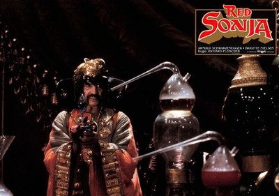 Red Sonja ORIGINAL Aushangfoto Arnold Schwarzenegger / Brigitte Nielsen